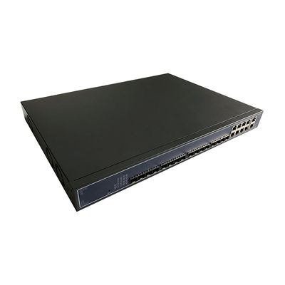 8 PON 8 Port GPON OLT Device With 4RJ45 GE 2SFP GE 10GE
