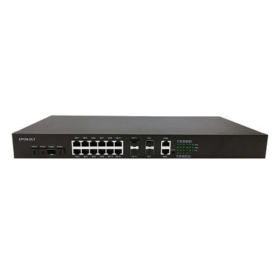 Layer 2 EPON 4 PORT OLT 20KM Auto Discovery With 2GE 2SFP Uplink ONU