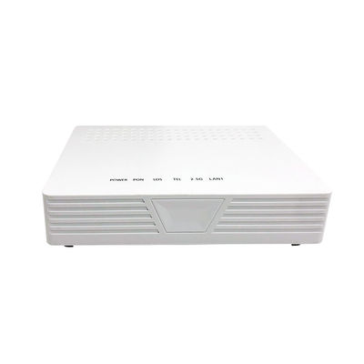 12V DC 1A GPON ONU 10GE 1GE 2VOIP XGS PON ONT Optical Network Terminal
