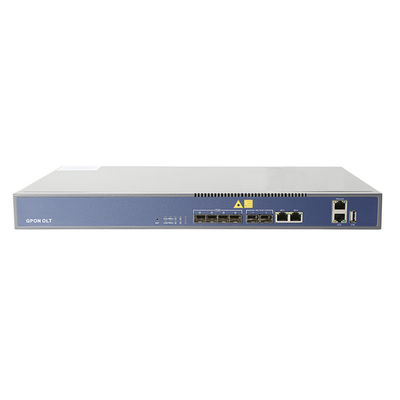 FTTH GPON 4 PORT GEPON OLT Fiber Network 20KM Distance ZC-P1004G