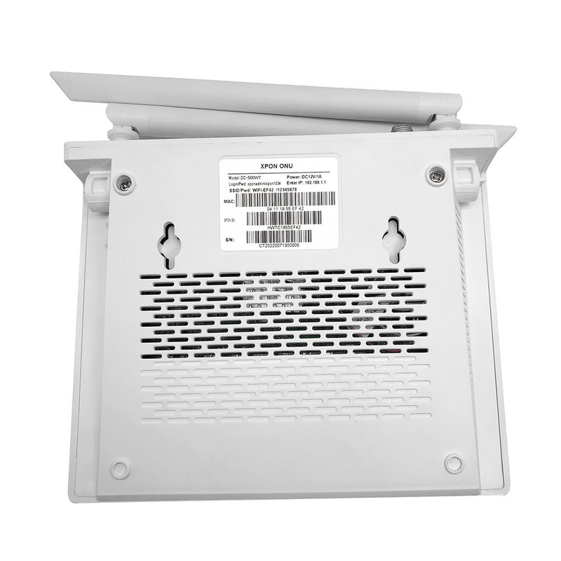 ZC-500WT 5dBi ONU GPON EPON 1GE 3FE Wifi WDM AGC CATV XPON ONT Modem