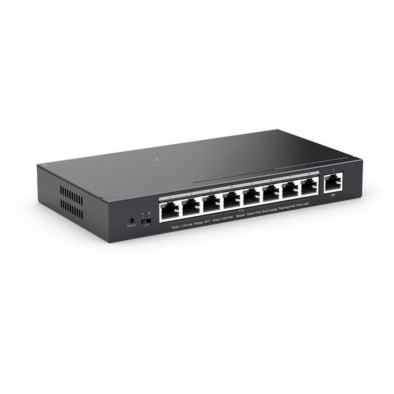 9 Port Gigabit PoE Ethernet Switch Smart Cloud Managed 18 Gbps Switching Capacity