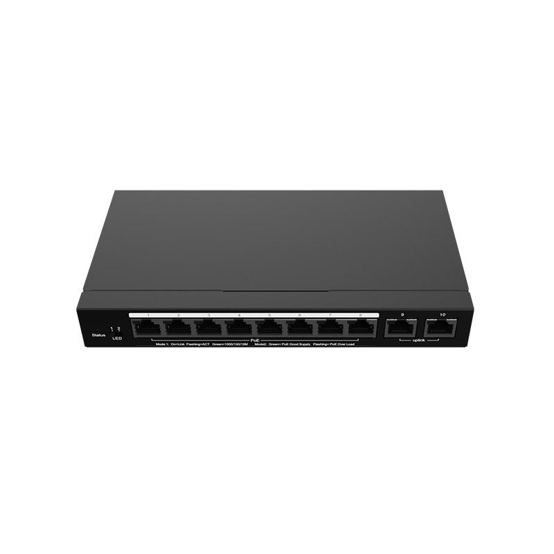 ZC-2010P Gigabit 10 Port Poe Switch Smart Cloud Managed 20 Gbps Switching Capacity