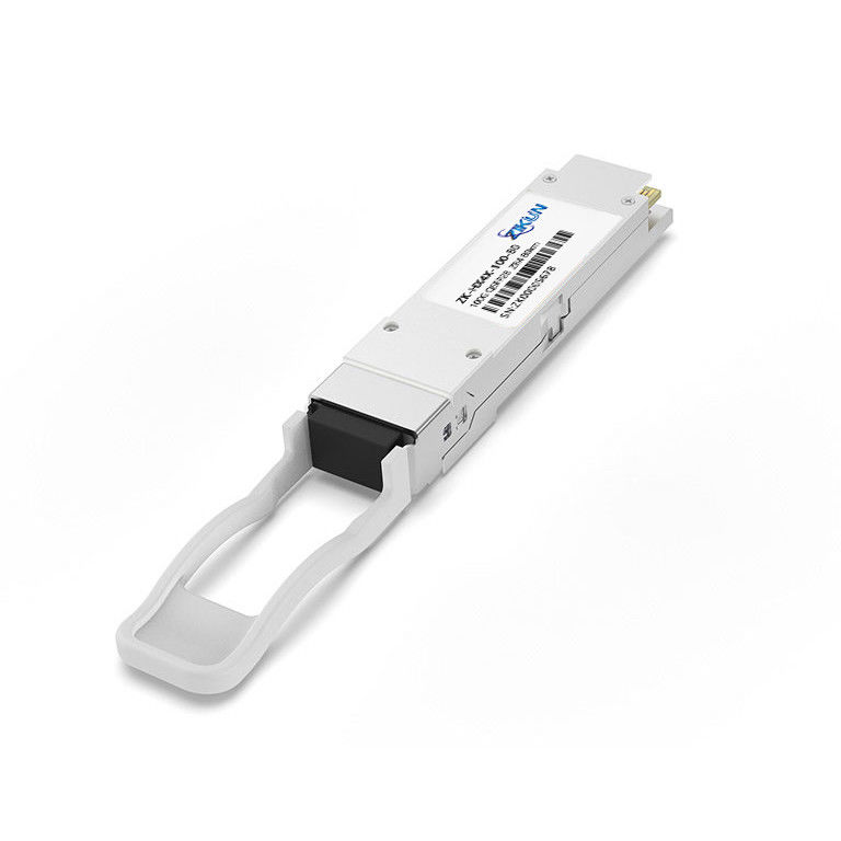 6.5W SFP Module QSFP28 100G ZR4 80km 1295.56nm 1300.05nm 1304.58nm 1309.14nm