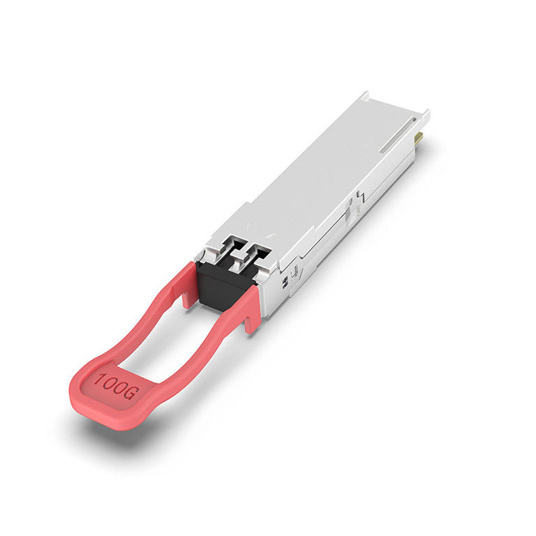 PAM4 SFP Module ER1 40km 100G QSFP28 Transceiver 1310nm Wavelength EML LD
