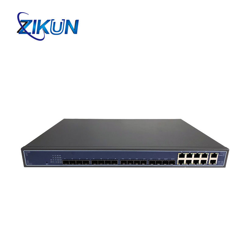 8 PON PORTS GPON EPON OLT Fiber Network Max Distance 20KM FTTH Solution