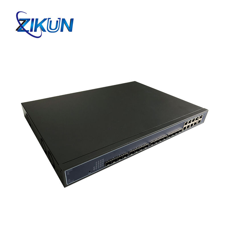 8 PON 8 Port GPON OLT Device 20km Distance With 4RJ45 GE 2SFP GE 10GE