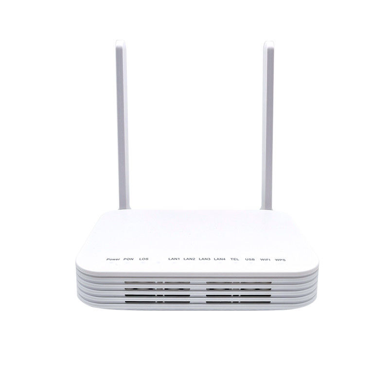 Wifi Optical Fiber ONT Network 1GE 3FE 1USB 1POTS GPON ONU ZC-520